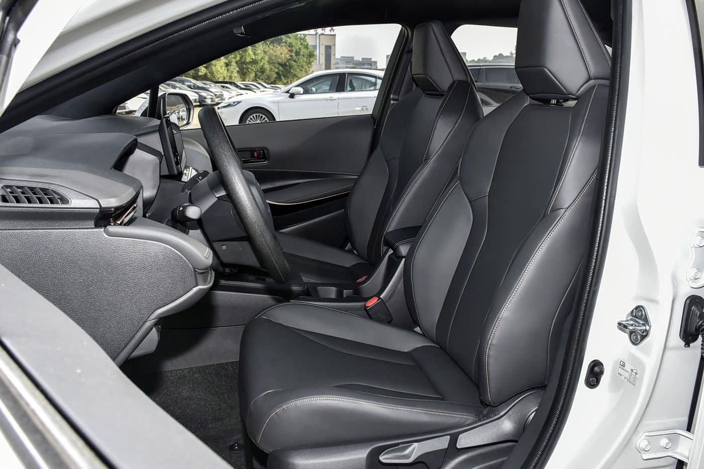 2026 Toyota Levin — interior front seats